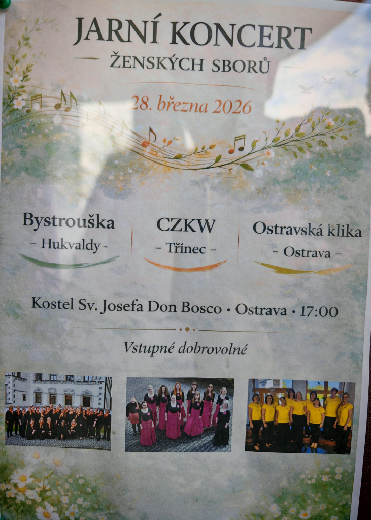 Jarní koncert ženských sborů