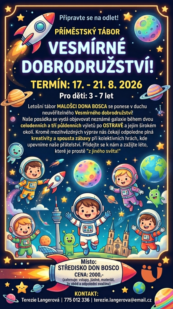 Vesmírné dobrodružství!